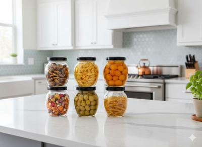 b7 Creations Spice Set Glass(6 Piece)