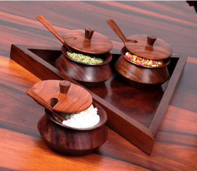 RanaCreation Spice Set Wooden(1 Piece)
