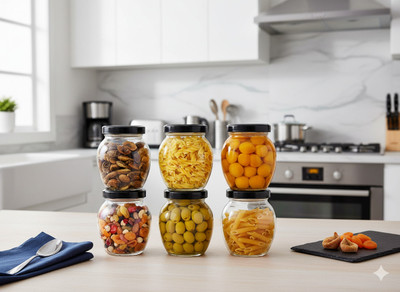 b7 Creations Spice Set Glass(6 Piece)