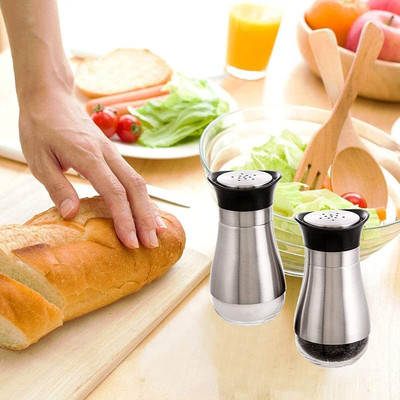 Krupasadhya Salt & Pepper Set Glass(2 Piece)