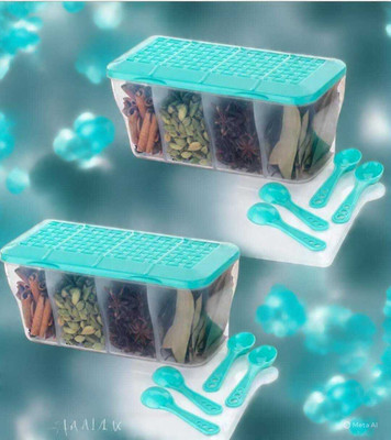 Shiv Enterprise Spice Set Plastic(2 Piece)