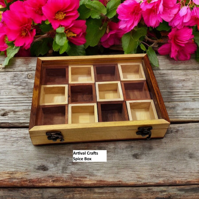Artival Crafts Spice Set Wooden(1 Piece)