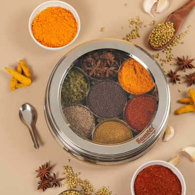 Sumeet Spice Set Steel(1 Piece)