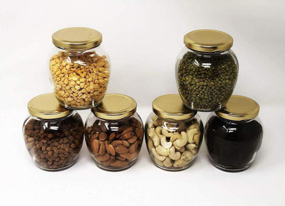 V M PARTNER Spice Set Glass(6 Piece)