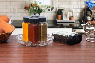Coozico Spice Set Glass(4 Piece)