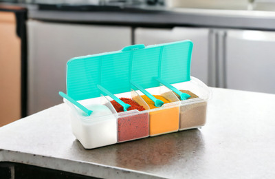 OMORTEX Plastic Utility Container  - 1500 ml(Multicolor)