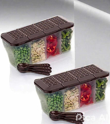 Shiv Enterprise Spice Set Plastic(2 Piece)