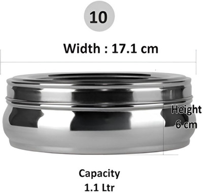 SHREE GAUTAM Spice Set Stainless Steel(1 Piece)