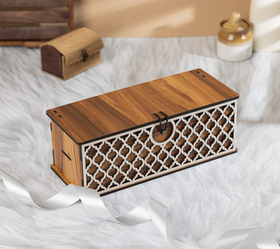 ASCELIO Spice Set Wooden, Glass(1 Piece)