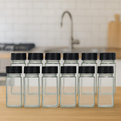 b7 Creations Salt & Pepper Set Glass(12 Piece)