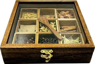 THE KALAKARAS Spice Set Wooden(1 Piece)