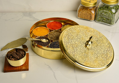 StyleMyWay Spice Set Brass(1 Piece)