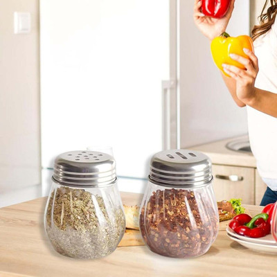 DeoDap Spice Set Plastic, Stainless Steel(2 Piece)