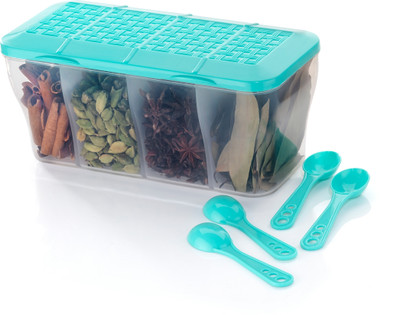 MAGICSPOON Polypropylene Utility Container  - 1800 ml(Green, Blue)