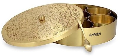 Alluring Homz Spice Set Brass(1 Piece)