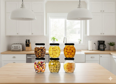 b7 Creations Spice Set Glass(6 Piece)