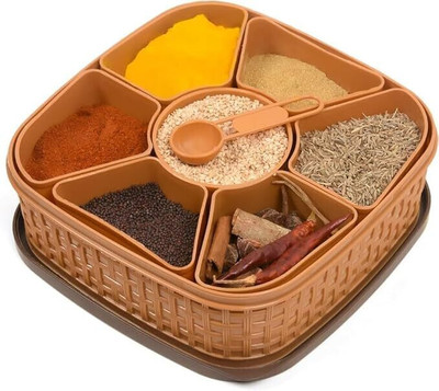 Shiv Rudra Spice Set Plastic(1 Piece)