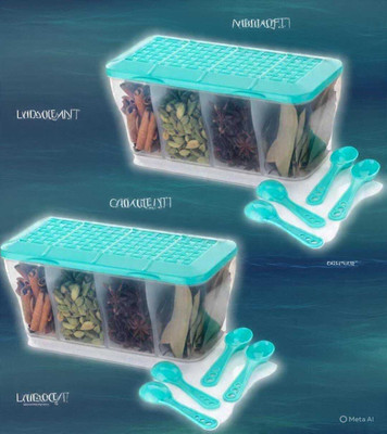 Shiv Enterprise Spice Set Plastic(2 Piece)