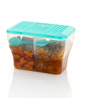 Somnath India Plastic Grocery Container  - 2000 ml(Green)