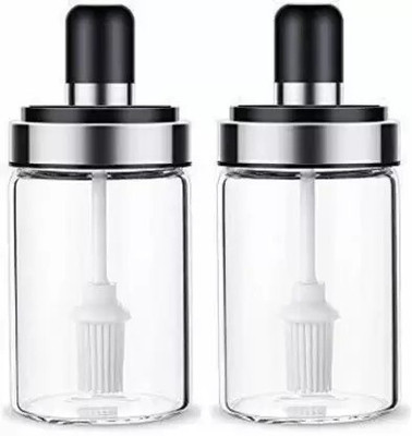 TRK IMPEX Salt & Pepper Set Glass(2 Piece)