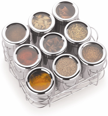 VISAXMI Spice Set Stainless Steel(9 Piece)