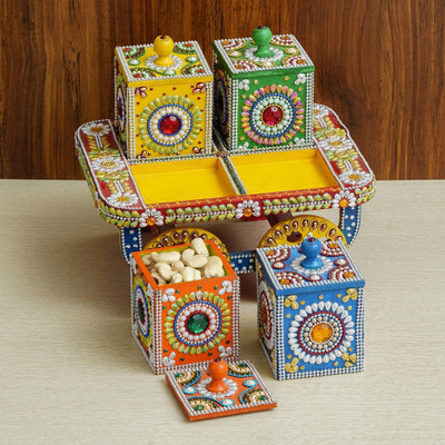 CAPIO ART Spice Set Wooden(1 Piece)