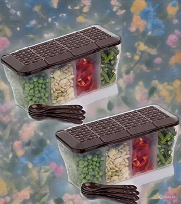 Shiv Enterprise Spice Set Plastic(2 Piece)