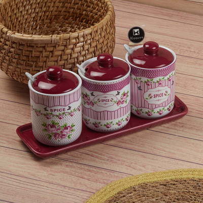 Kookee Spice Set Ceramic(3 Piece)