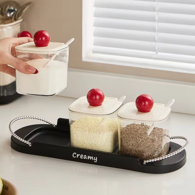 RUDROIMPEX Spice Set Plastic(1 Piece)