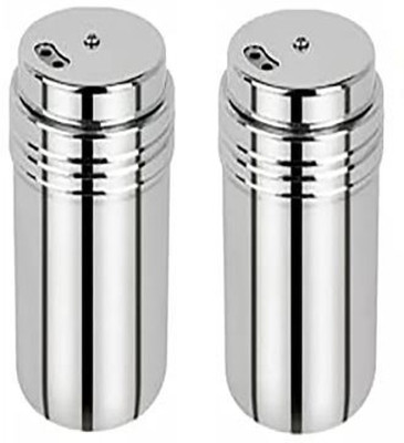 Trendmad Steel Utility Container  - 200 ml(Pack of 2, Silver)