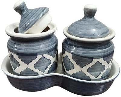 Viktaay Crafts India Spice Set Ceramic(2 Piece)