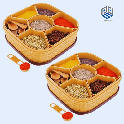 PARAMDHYEY Spice Set Plastic(2 Piece)