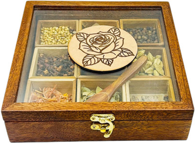 THE KALAKARAS Spice Set Wooden(1 Piece)