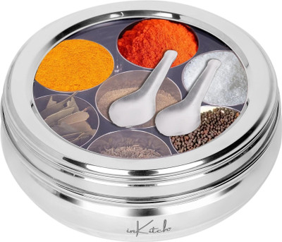 inKitch Spice Set Stainless Steel, Silver(1 Piece)