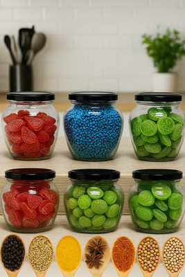b7 Creations Spice Set Glass(6 Piece)