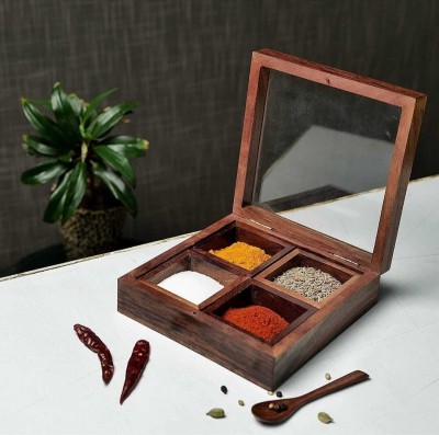 MAJESTIC MART Spice Set Wooden(1 Piece)