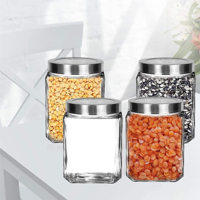 Coozico Spice Set Glass(4 Piece)