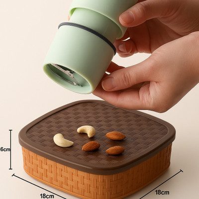 Samyak Spice Set Plastic(2 Piece)
