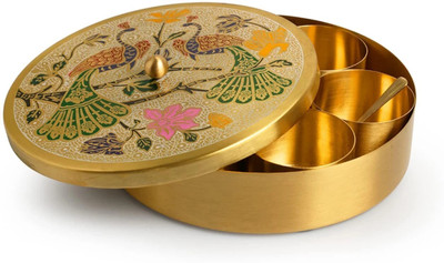 M R HANDICRAFTS Spice Set Brass(1 Piece)