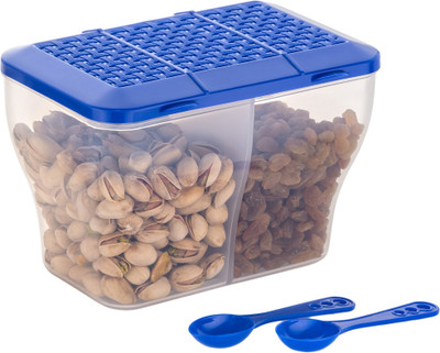 MAGICSPOON Polypropylene Grocery Container  - 2000 ml(Blue)