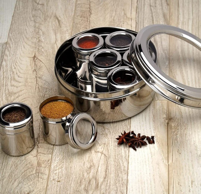 GangaMetal Spice Set Stainless Steel