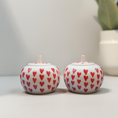 Kraftlik Handicrafts Sauce Set Ceramic(2 Piece)