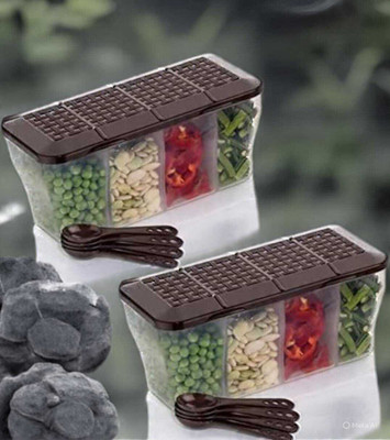 Shiv Enterprise Spice Set Plastic(2 Piece)