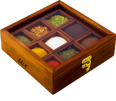 Salk Spice Set Wooden(1 Piece)