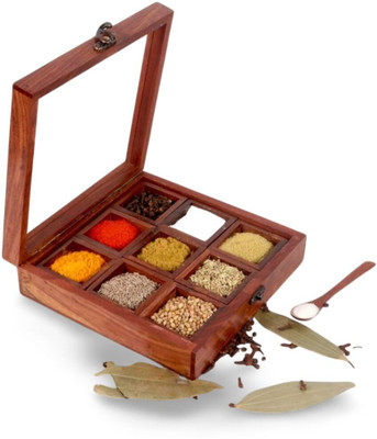 Sanatan Siddhi Spice Set Wooden