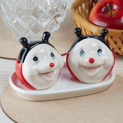 Kookee Salt & Pepper Set Ceramic(2 Piece)