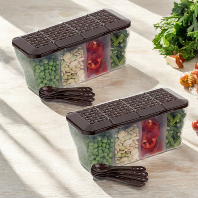 Somnath India Salt & Pepper Set Plastic(2 Piece)