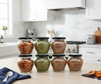 b7 Creations Spice Set Glass(6 Piece)