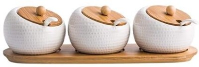 Naidev Spice Set Ceramic, Wooden(1 Piece)