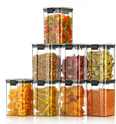MANIBAM IMPEX Salt & Pepper Set Plastic(8 Piece)